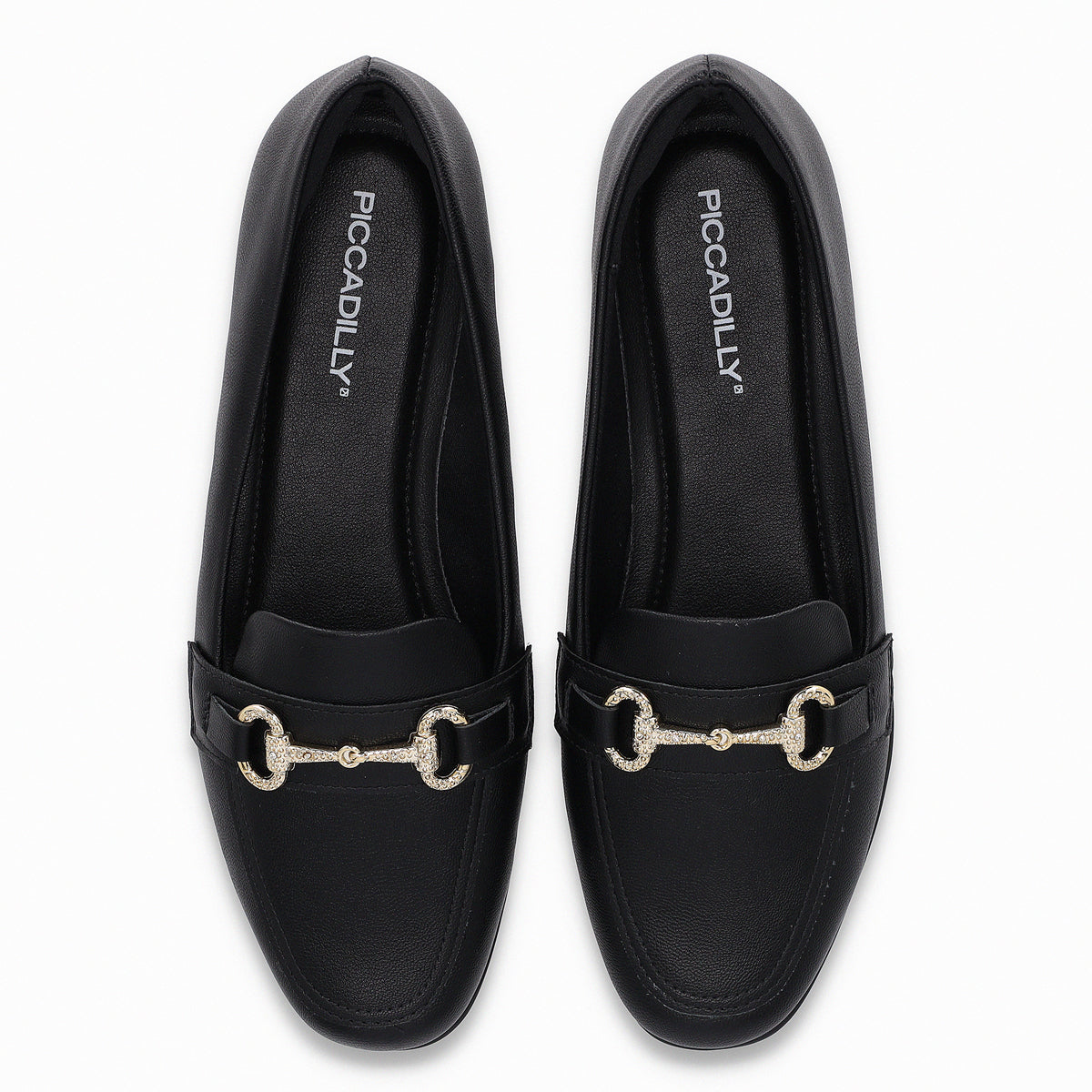 Mocasin Mujer Negro Raquel Piccadilly