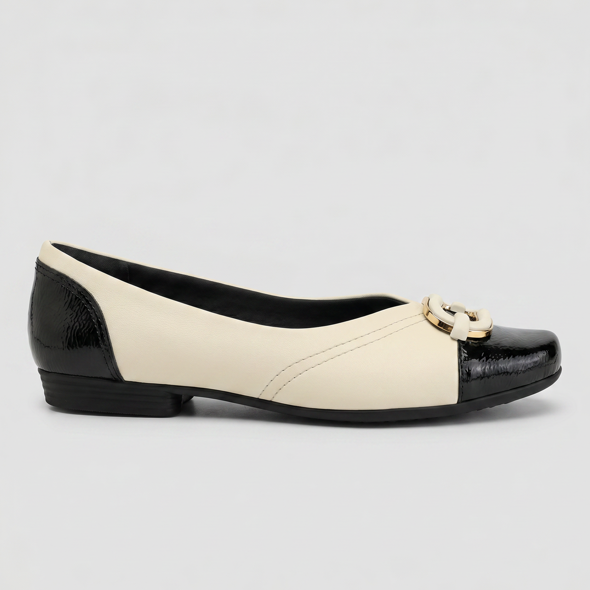 Ballerina Mujer Negro/Blanco Raquel 73 Piccadilly