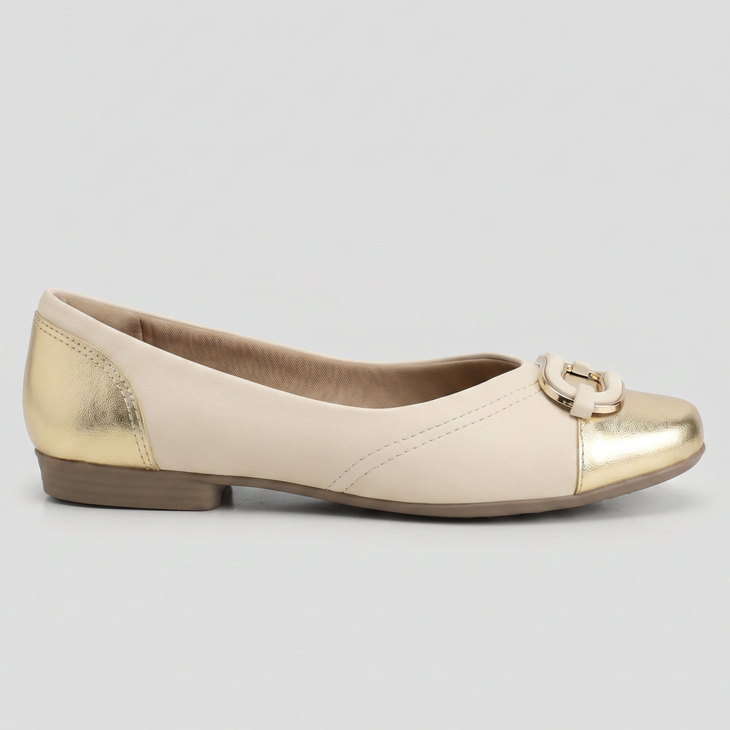 Ballerina Mujer Dorado Raquel 74 Piccadilly