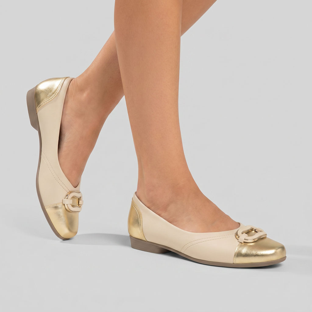 Ballerina Mujer Dorado Raquel 74 Piccadilly