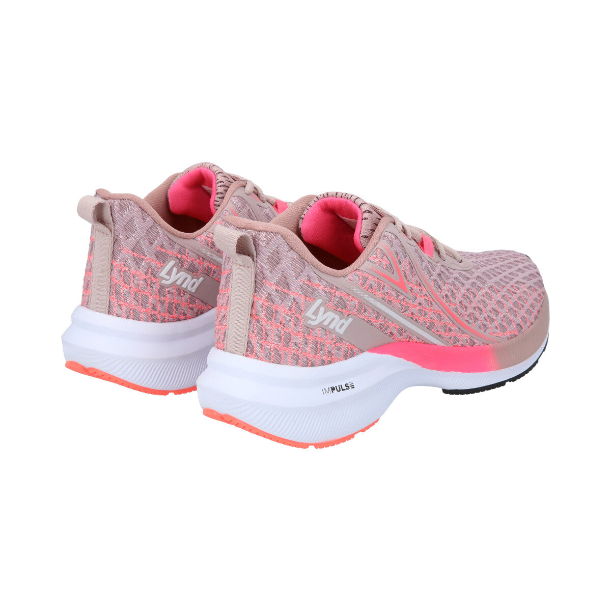 Zapatilla Mujer Grid Rosa Lynd