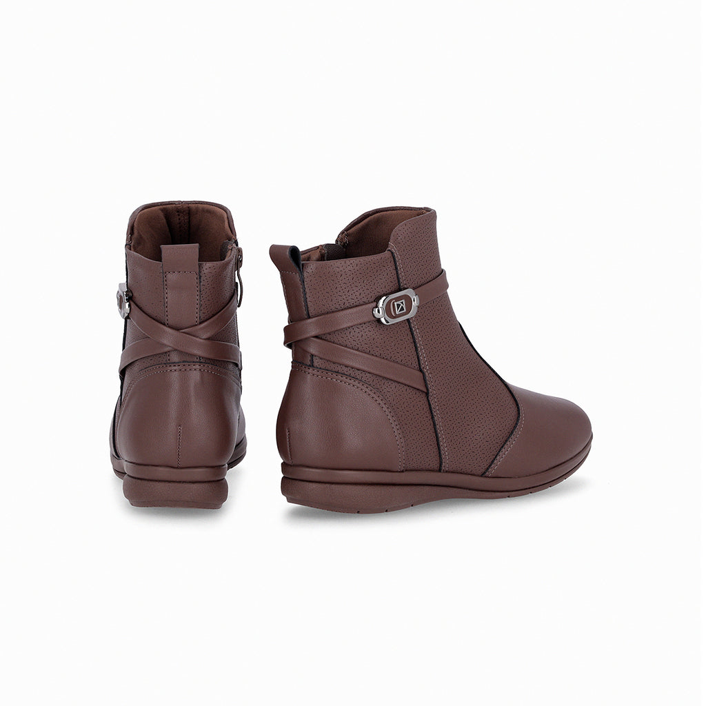 Botin Mujer Café Sandy Piccadilly