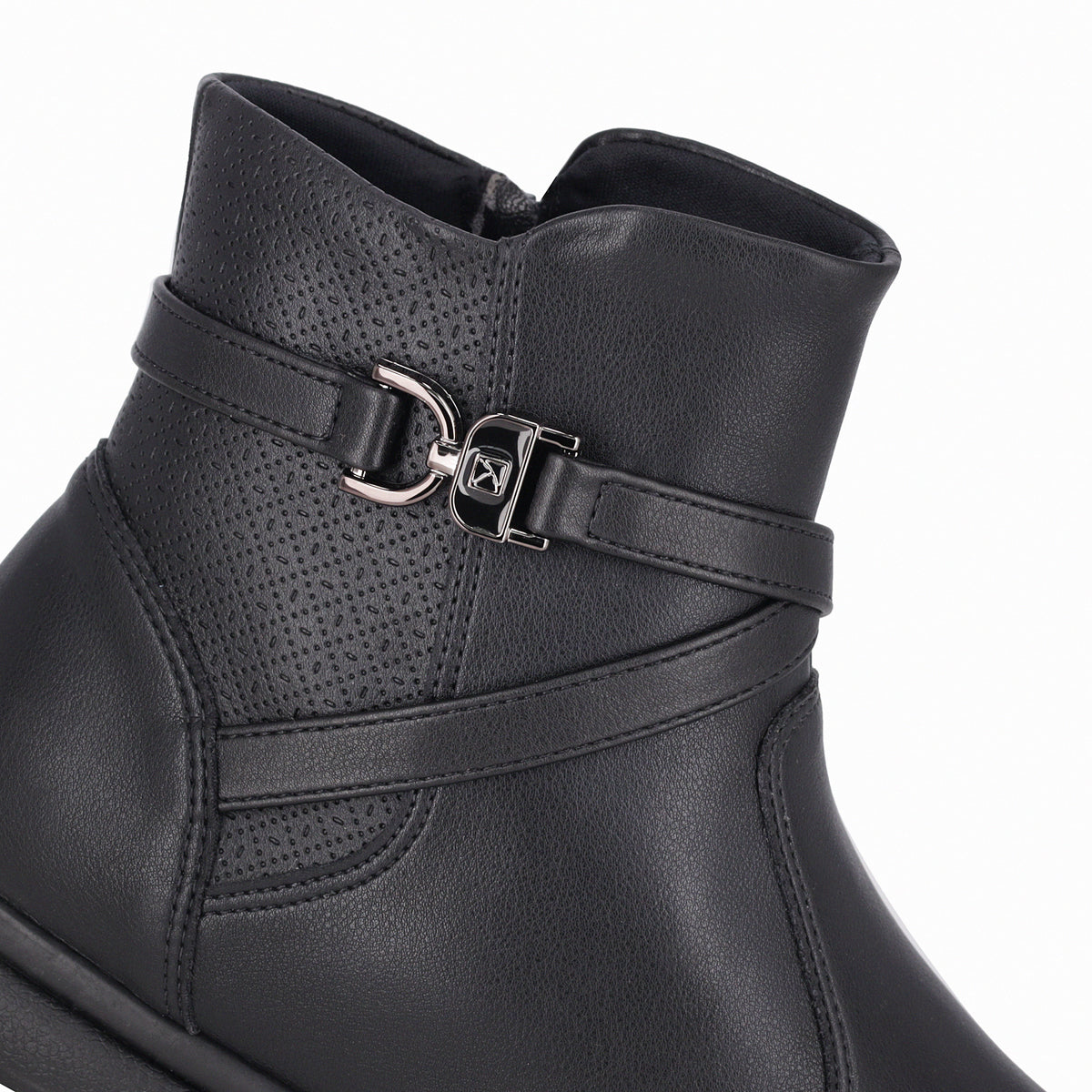 Botin Mujer Negro Sandy Piccadilly