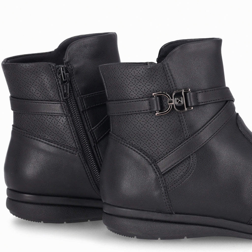Botin Mujer Negro Sandy Piccadilly