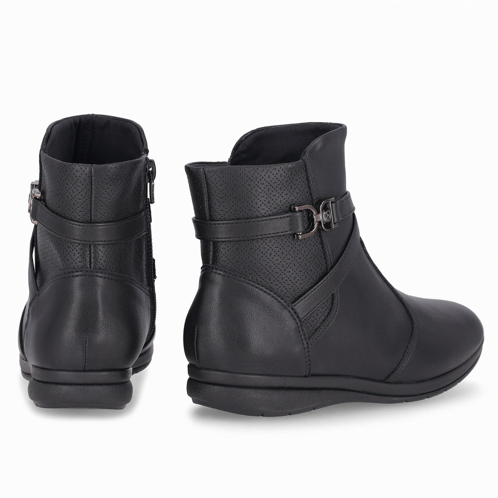 Botin Mujer Negro Sandy Piccadilly
