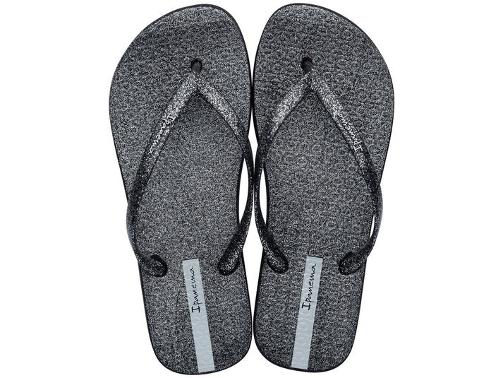 Sandalia Mujer Negro Glitter Fem Ipanema
