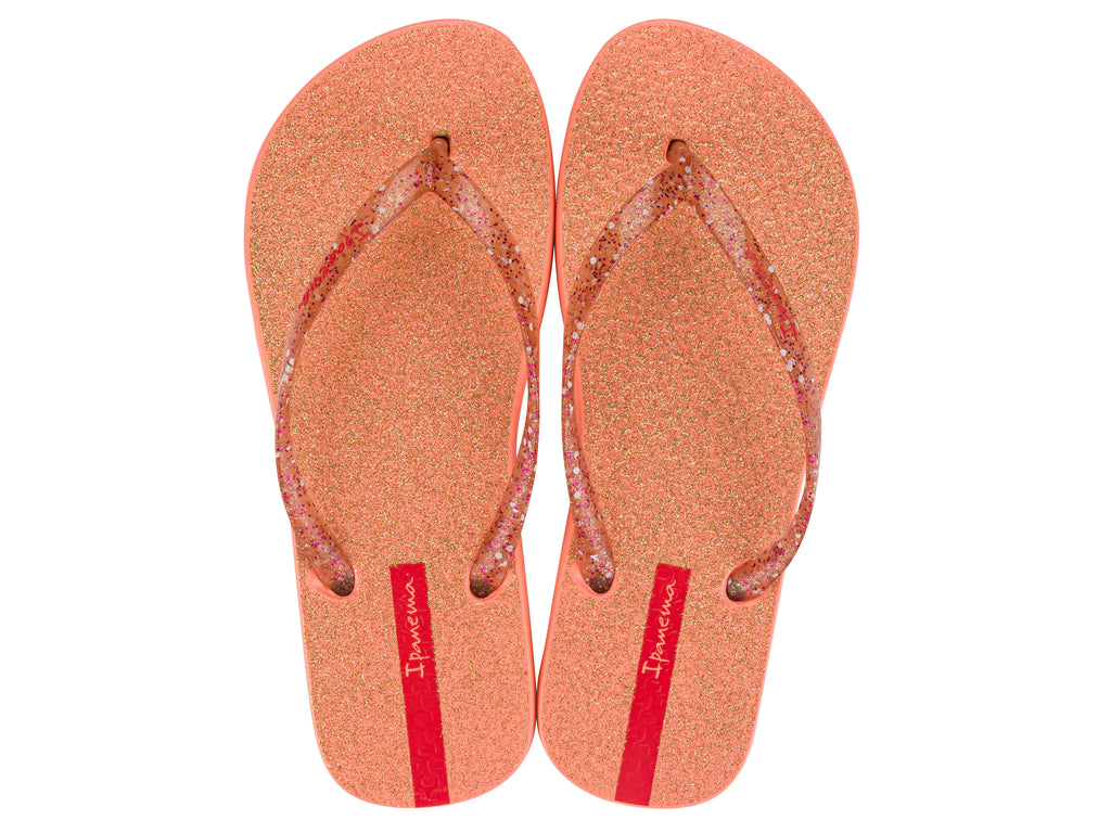 Sandalia Mujer Naranja/Rosado Glitter Ipanema