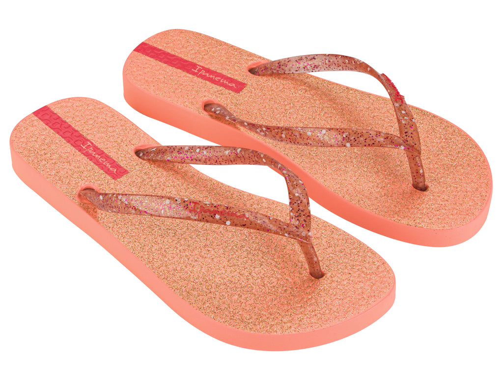 Sandalia Mujer Naranja/Rosado Glitter Ipanema