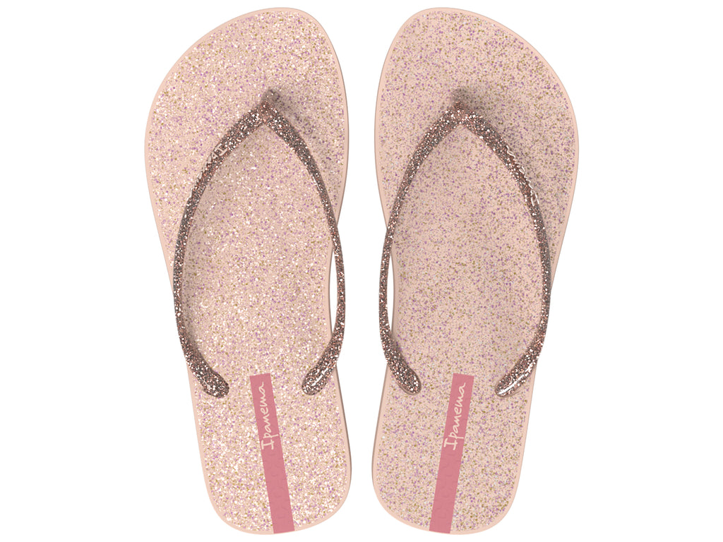 Sandalia Mujer Rosa Glitter Fem Ipanema