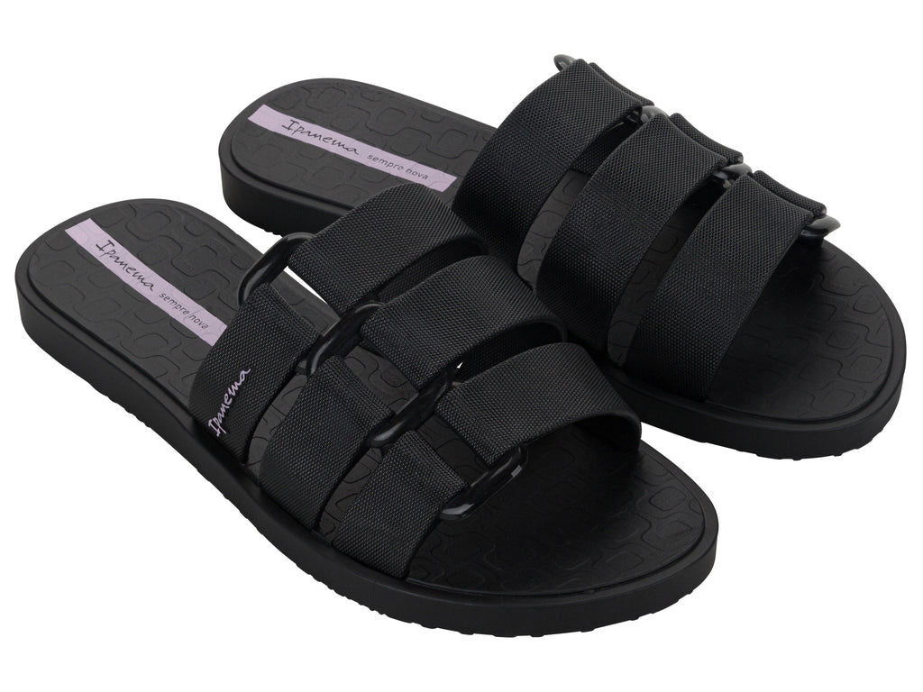 Sandalia Mujer Negro 99 Bold Ipanema