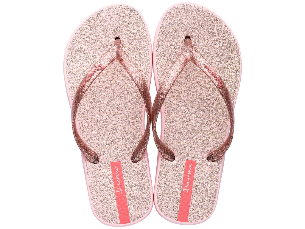 Sandalia Infantil Rosa Glitter Ipanema
