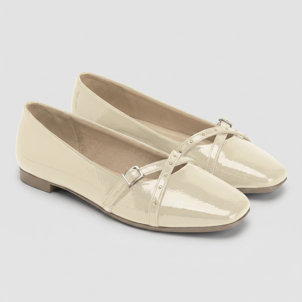 Ballerina Mujer Crema Vanessa Piccadilly