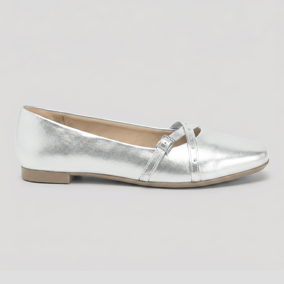 Ballerina Mujer Plata Vanessa Piccadilly
