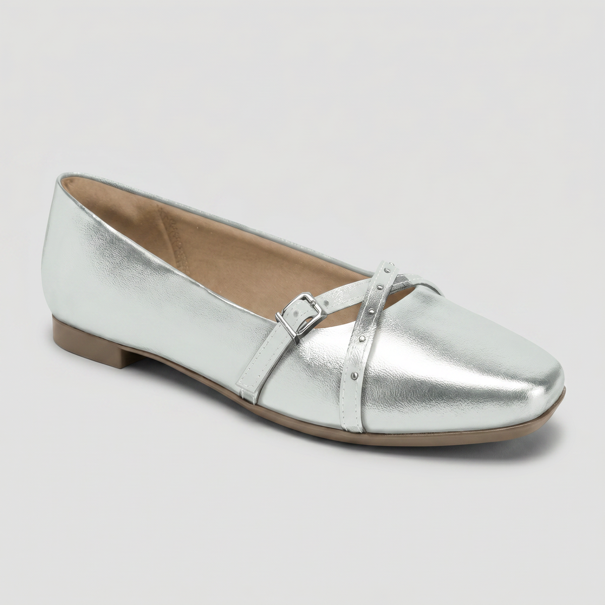 Ballerina Mujer Plata Vanessa Piccadilly