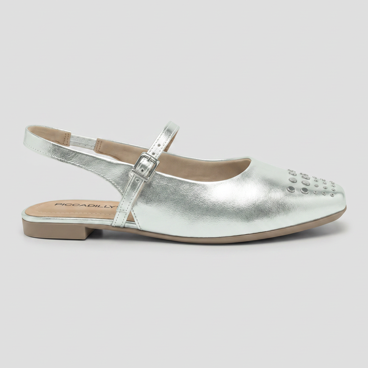 Ballerina Mujer Plata Vanessa 87 Piccadilly