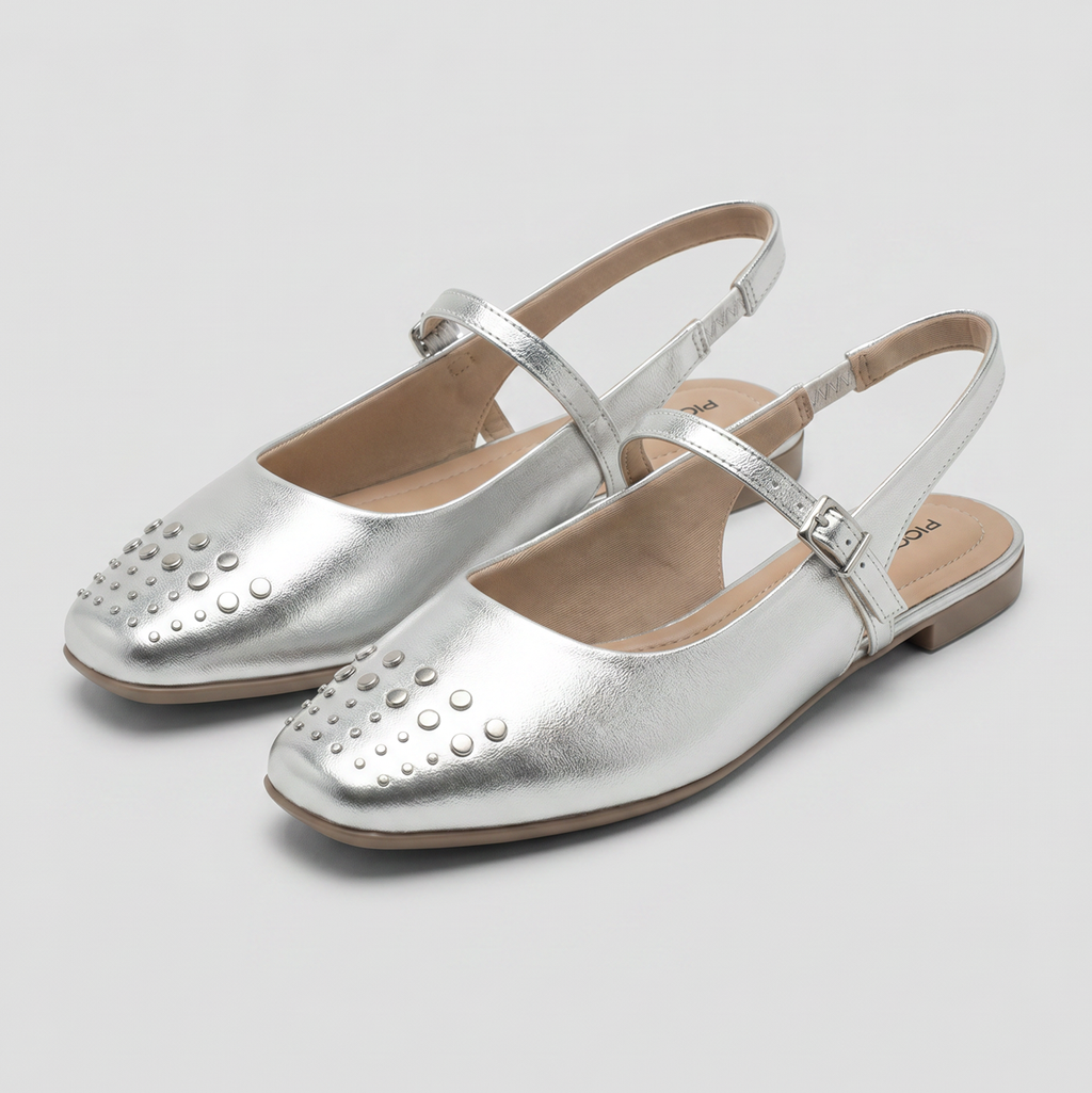 Ballerina Mujer Plata Vanessa 87 Piccadilly