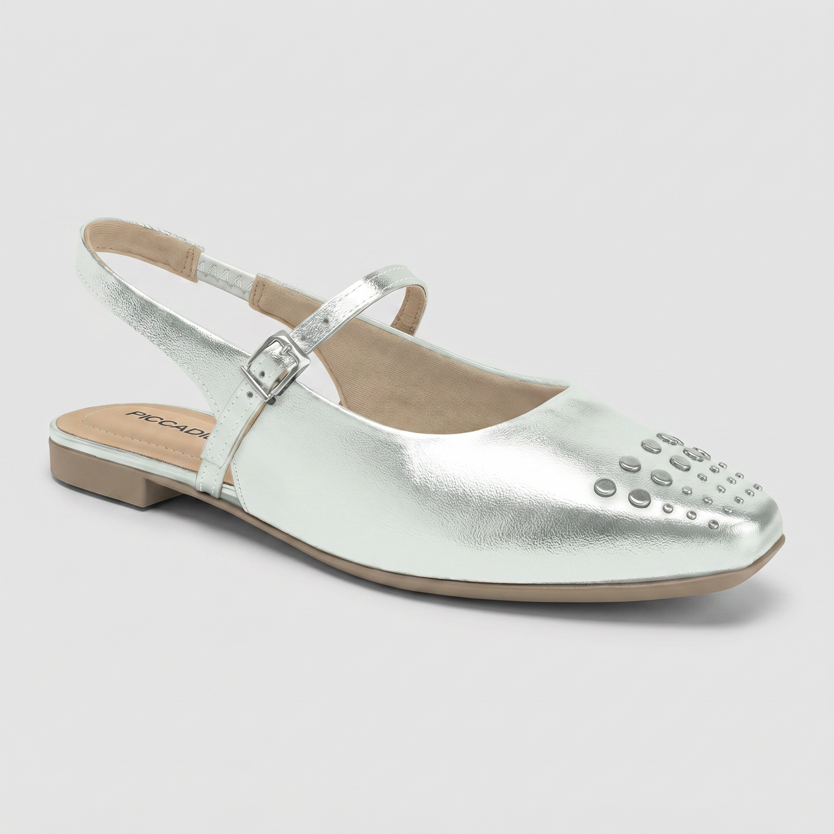 Ballerina Mujer Plata Vanessa 87 Piccadilly