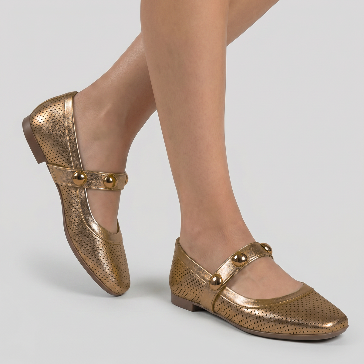 Ballerina Mujer Oro Vanessa 94 Piccadilly