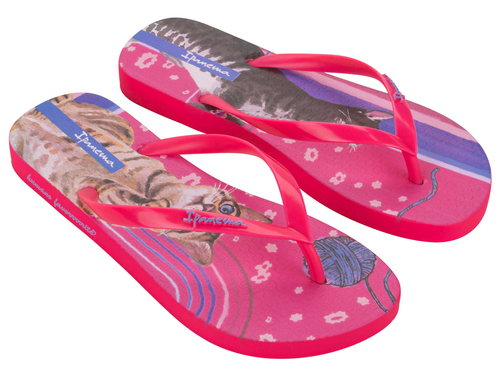 Sandalia Mujer Rosa/Azul Love Pets 122 Ipanema