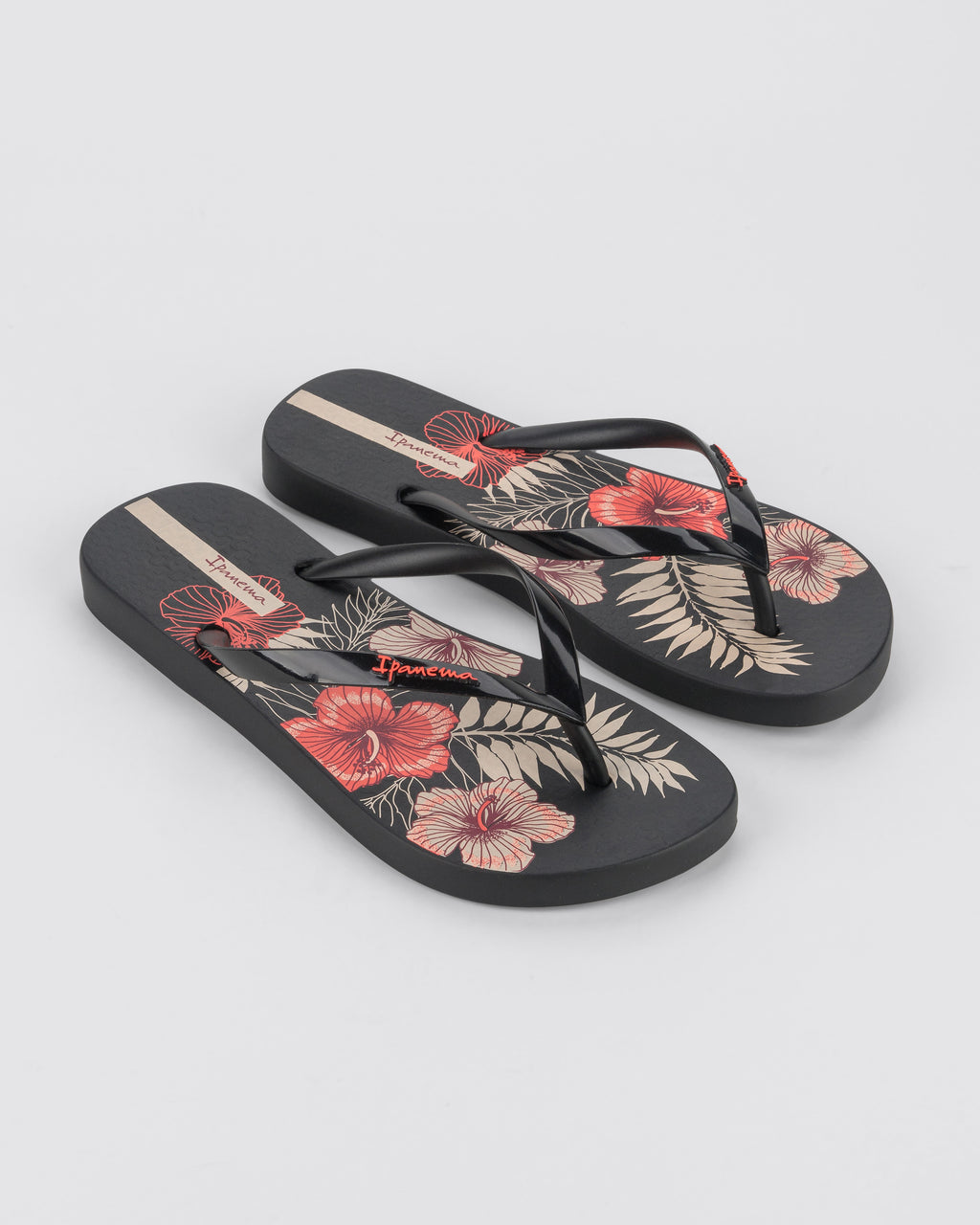 Sandalia Mujer Negro/Beige Oasis Ipanema