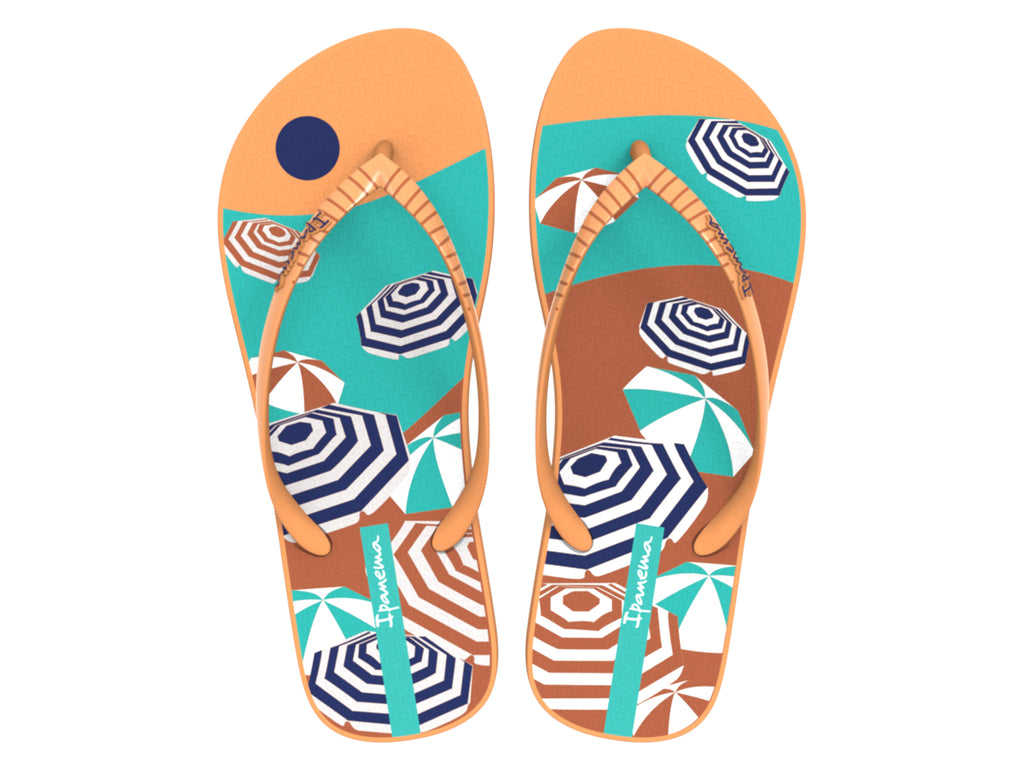 Sandalia Mujer Naranja Sand Ipanema