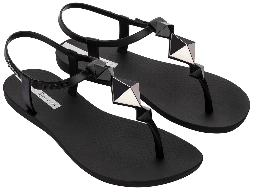 Sandalia Negro Mujer Classy Ipanema