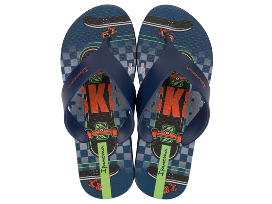 Sandalia Niño Azul Deck City Ipanema