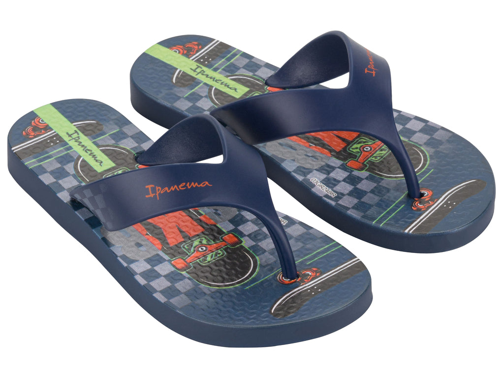 Sandalia Niño Azul Deck City Ipanema