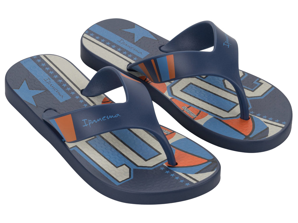 Sandalia Infantil Azul Deck City Ipanema