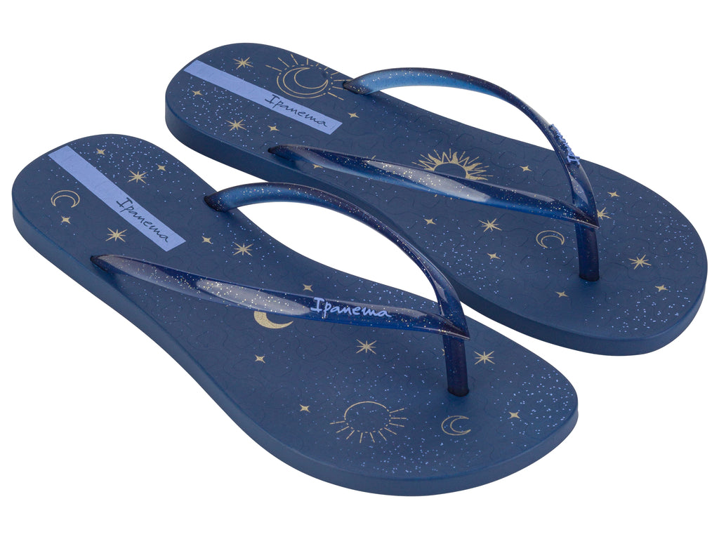 Sandalia Mujer Azul Stars Ipanema