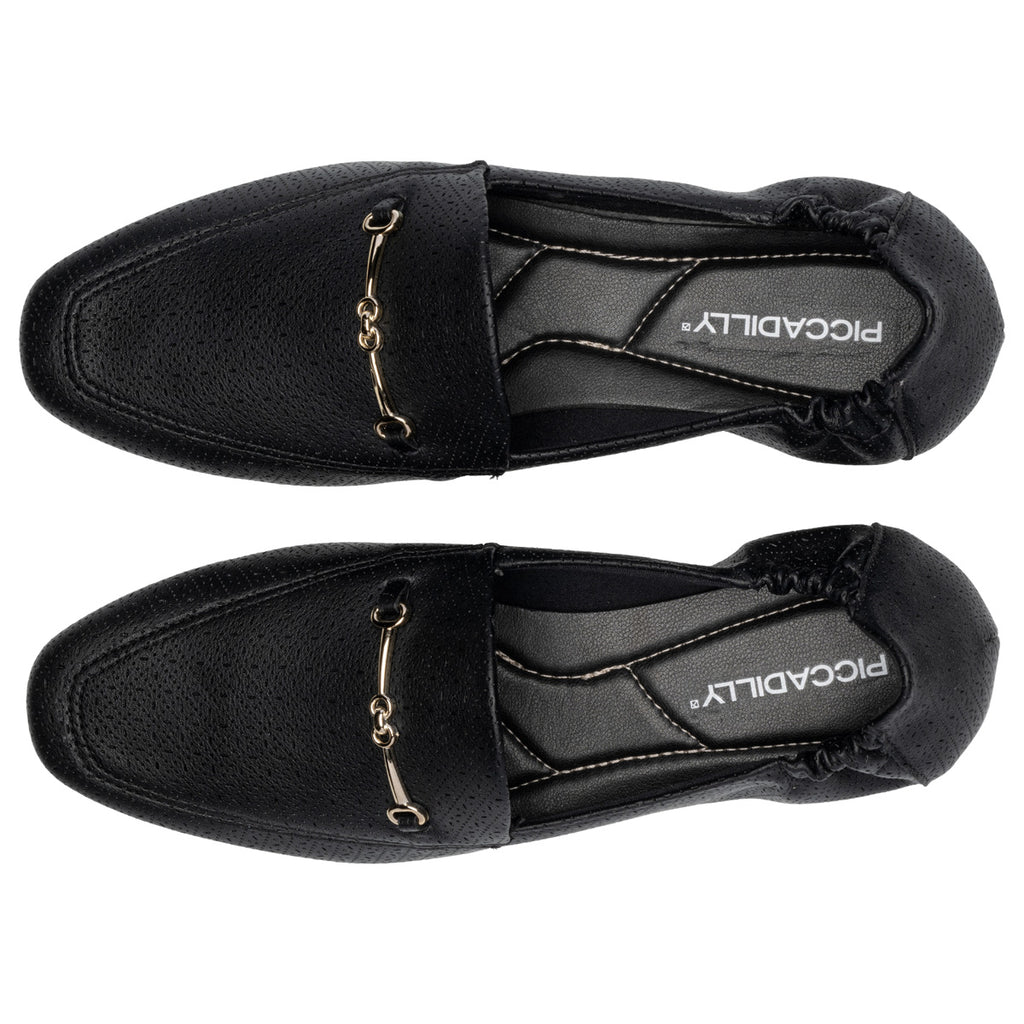 Mocasín Mujer Negro Tatiane Piccadilly