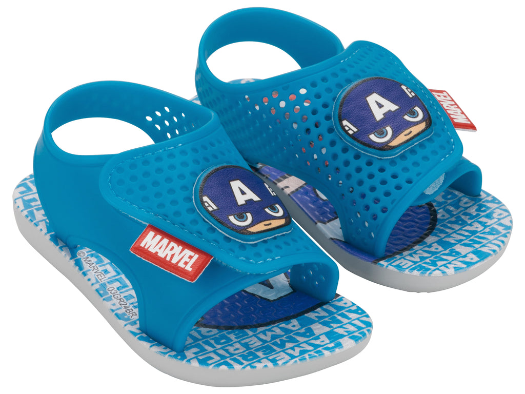 Sandalia Bebé Azul Marvel  Ipanema