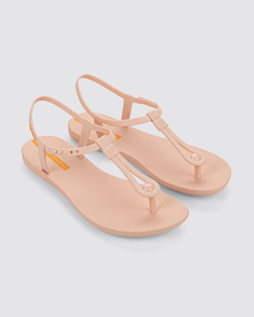 Sandalia Mujer Beige Class Slim Ipanema