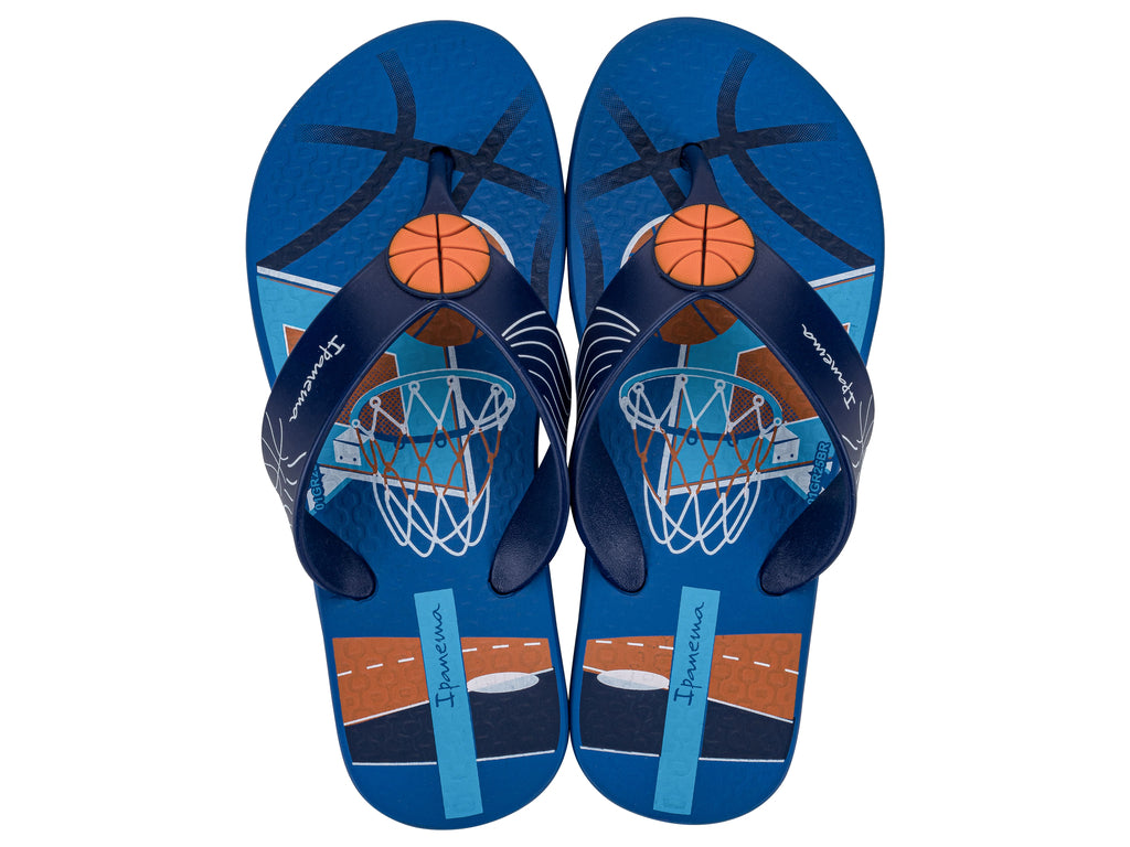 Sandalia Infantil Azul Sporty Ipanema