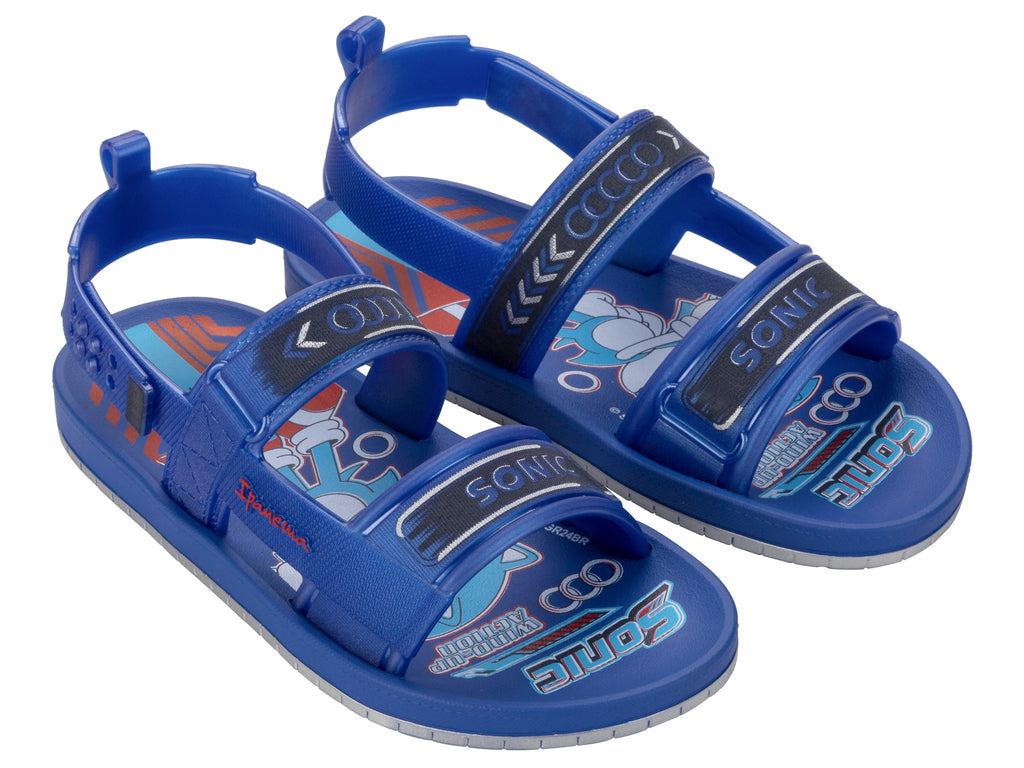 Sandalia Niño Azul Sonic Papete Ipanema