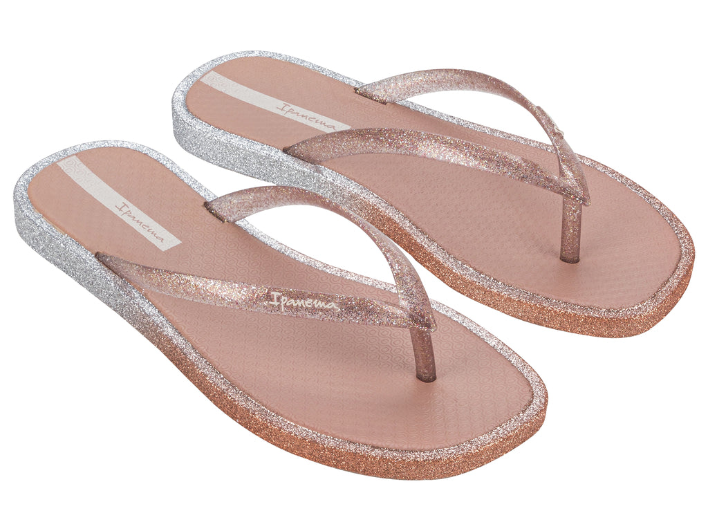 Sandalia Mujer Rosa/Glitter Edge Solar Glow Ipanema