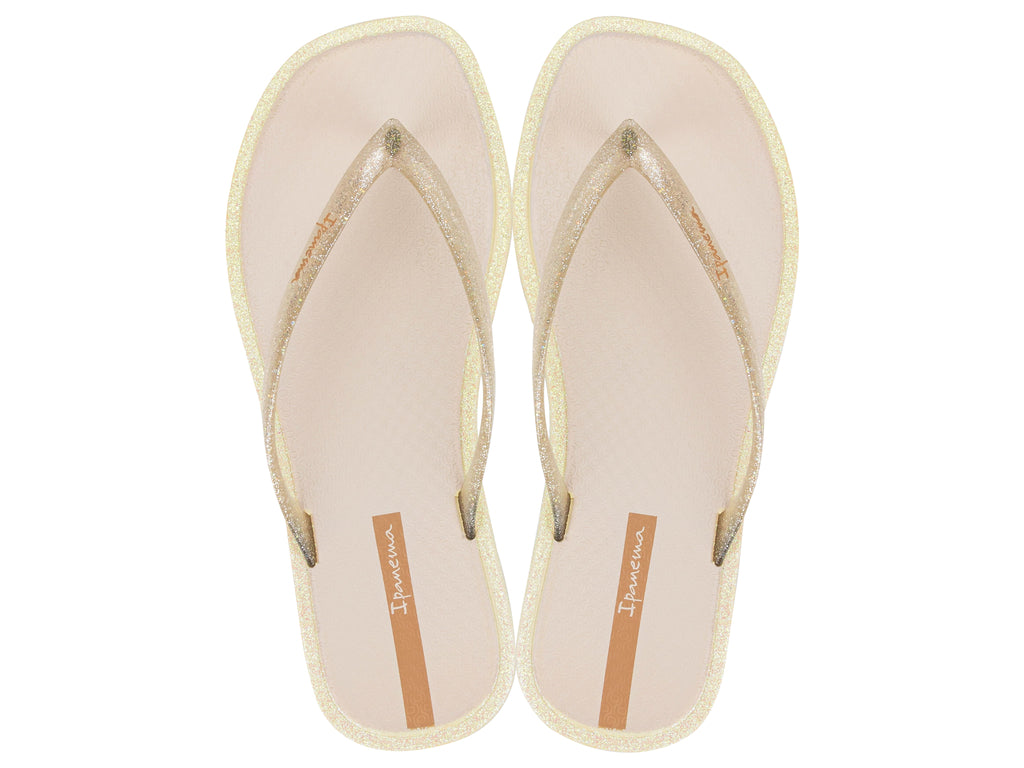 Sandalia Mujer Beige/Glitter Edge Solar Glow Ipanema