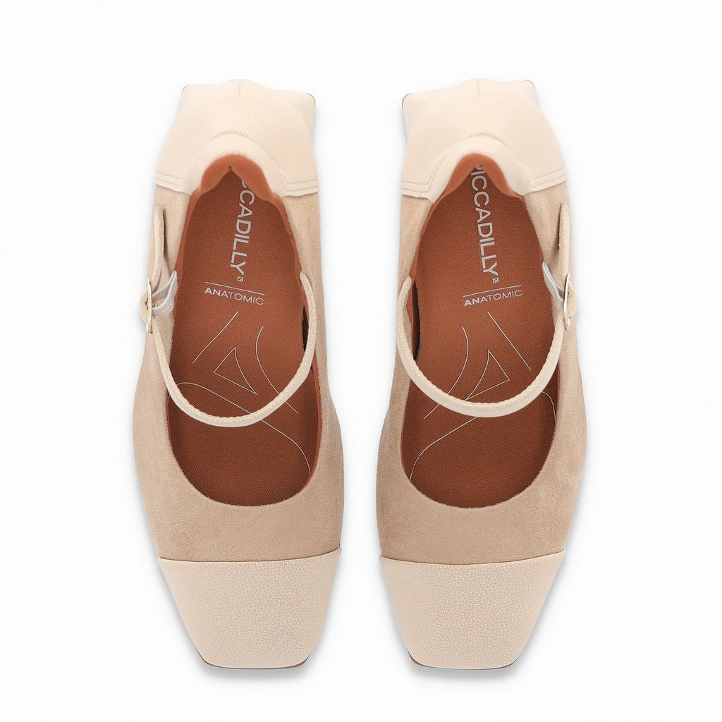 Zapato Mujer Beige Boneca Piccadilly