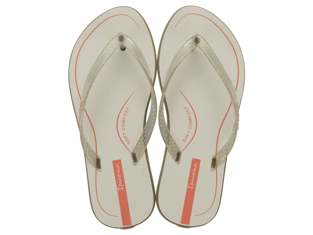 Sandalia Mujer Beige Rio Ipanema