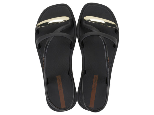 Sandalia Mujer Negro Go Chic Ipanema