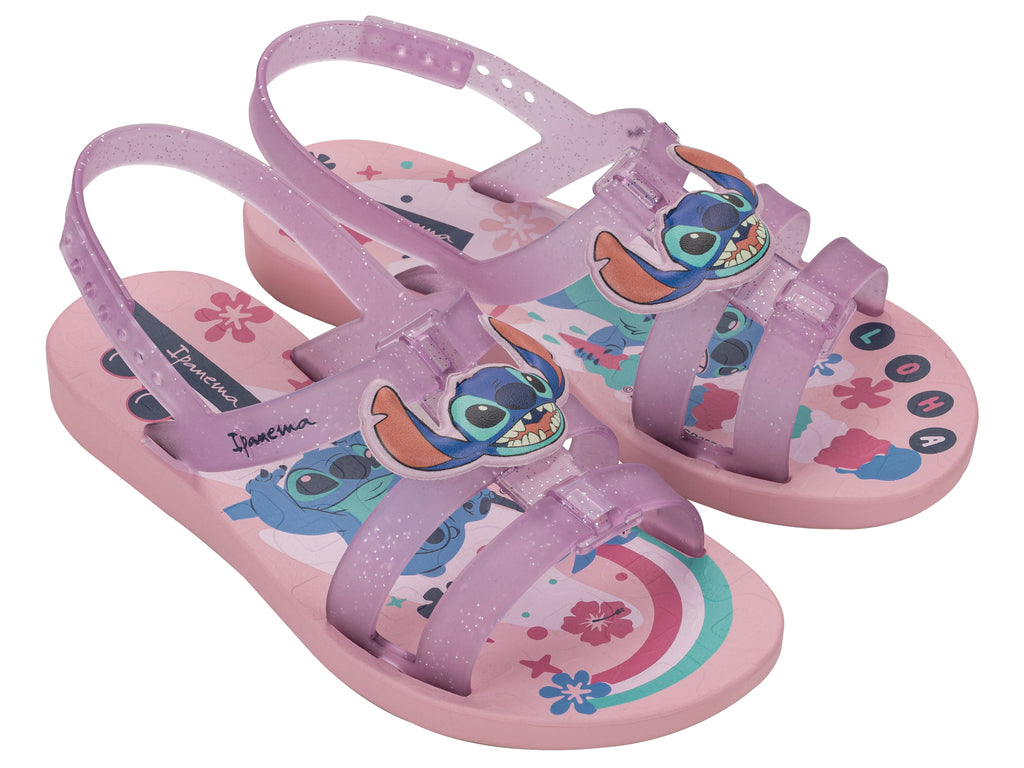 Sandalia Infantil Rosa Stich 102 Ipanema