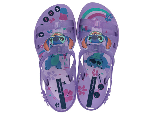 Sandalia Infantil Lila Stich 102 Ipanema
