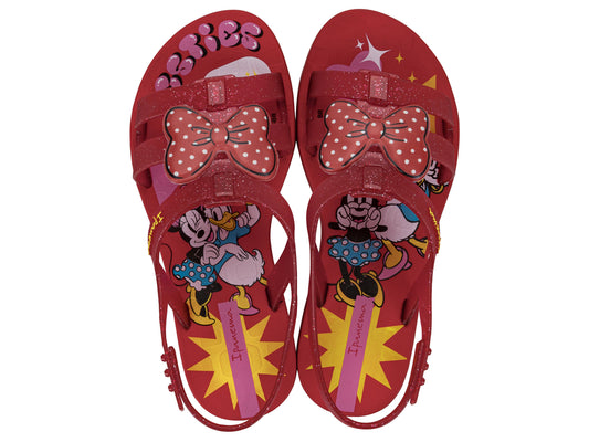 Sandalia Infantil Rojo Minnie 102 Ipanema