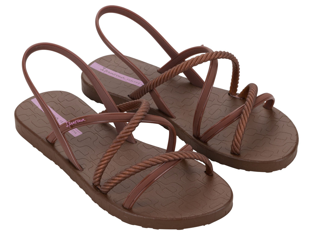 Sandalia Mujer Marrón Diversa Verano Ipanema