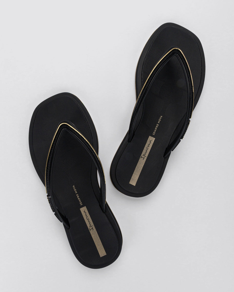 Sandalia Mujer Negro Glow 62 Ipanema