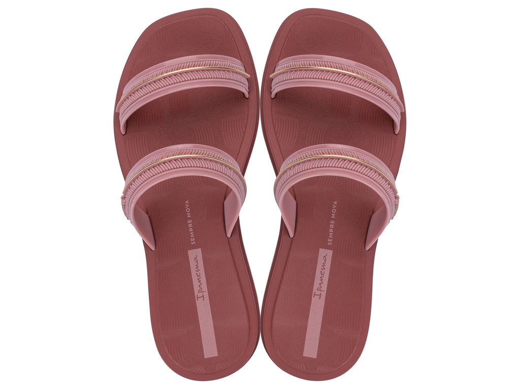 Sandalia Mujer Rosa Glow Slide Ipanema