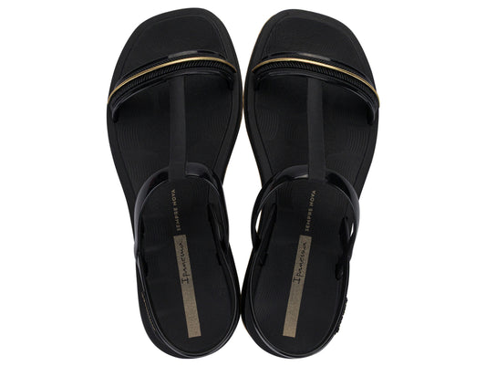 Sandalia Mujer Negro Glow Sand Ipanema