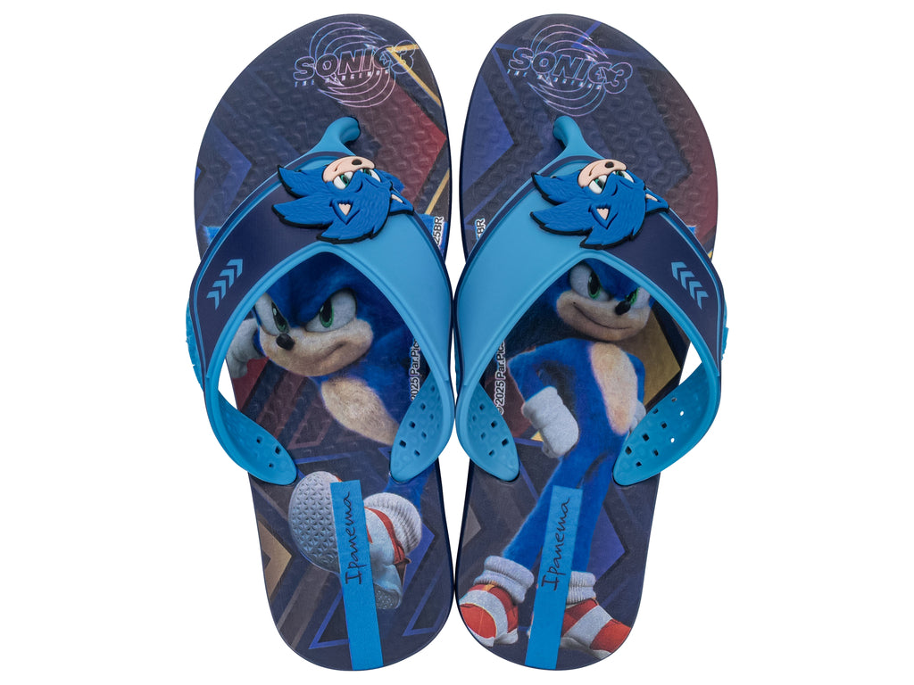 Sandalia Infantil Azul Sonic SpeedRun Ipanema