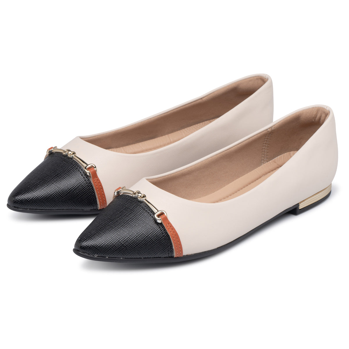 Zapato Mujer Negro/Hueso Ana 629 Piccadilly