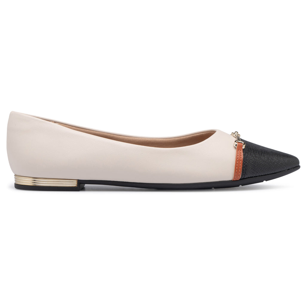 Zapato Mujer Negro/Hueso Ana 629 Piccadilly